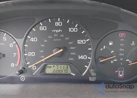 2001 Honda Accord 2.3 Ex из США, поврежденный, VIN 1HGCG56691A051625